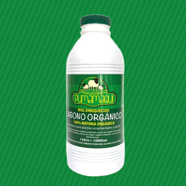 Super Biol Pumamaqui Bioestimulante Abono Organico Liquido I Lt