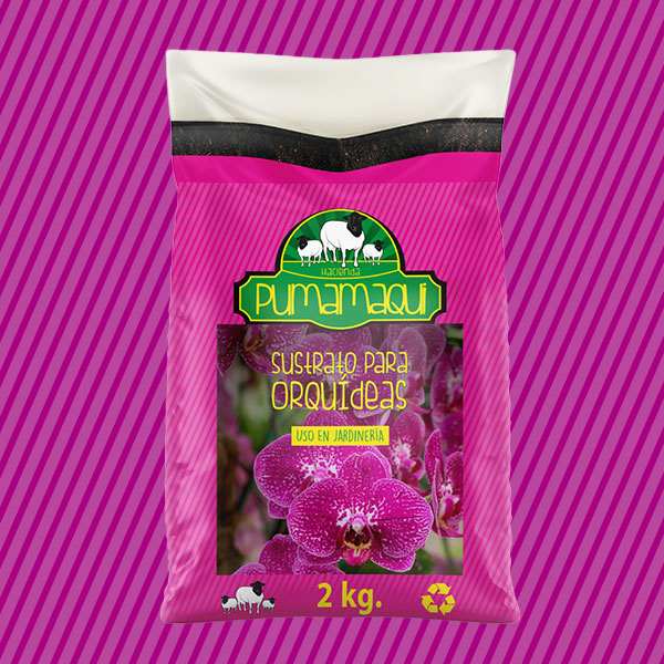 Sustrato para Orquideas