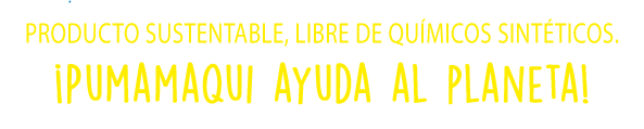 Pumamaqui ayuda al planeta